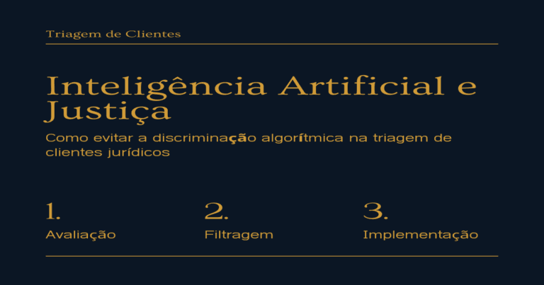 Triagem de clientes com IA: até onde a automação pode decidir sem gerar responsabilidade